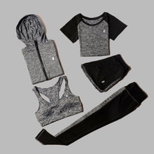 Load image into Gallery viewer, 5 Piece Set Yoga For Women's Running Fitness
