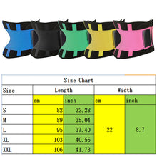 Load image into Gallery viewer, Unisex Waist Trainer Belt
